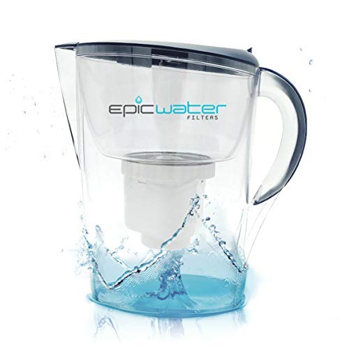 Epische Reinwasserfilter-Pitcher | Navy Blue | 3.5L | 100% BPA-frei