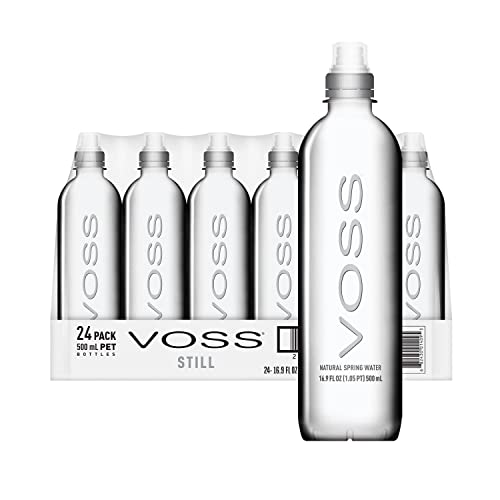 VOSS Premium Still Flaschenwasser 500ml (Paket von 24)