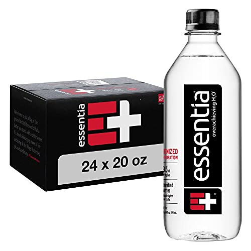 Essentia ionisiertes alkalisches Wasser in Flaschen; 591 ml (Paket von 24)