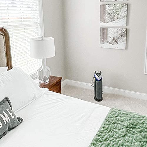 Germ Guardian True HEPA Filter Luftreiniger mit UV-Licht Sanitizer, beseitigt Keime, Filter Allergien, Pollen, Rauch, Staub Haustier Dander, Schimmelgeruch, Ruhiger 22 Zoll 4-in-1 Luftreiniger für zu Hause AC4825E