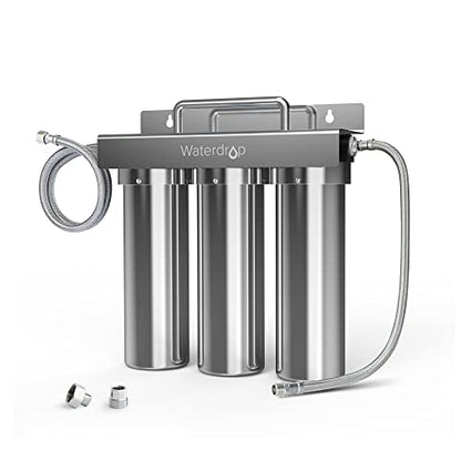 Wassertropfen TST-UF 0,01μm Ultrafiltration unter Sinkwasserfilter