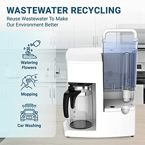 Bluevua RO100ROPOT Umkehrosmose-System Gegenstück Wasserfilter