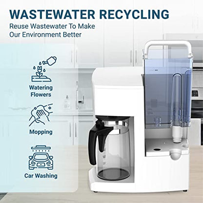 Bluevua RO100ROPOT Umkehrosmose-System Gegenstück Wasserfilter