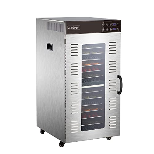 NutriChef Elektro-Lebensmittel-Dehydrator-Maschine - 2000-Watt