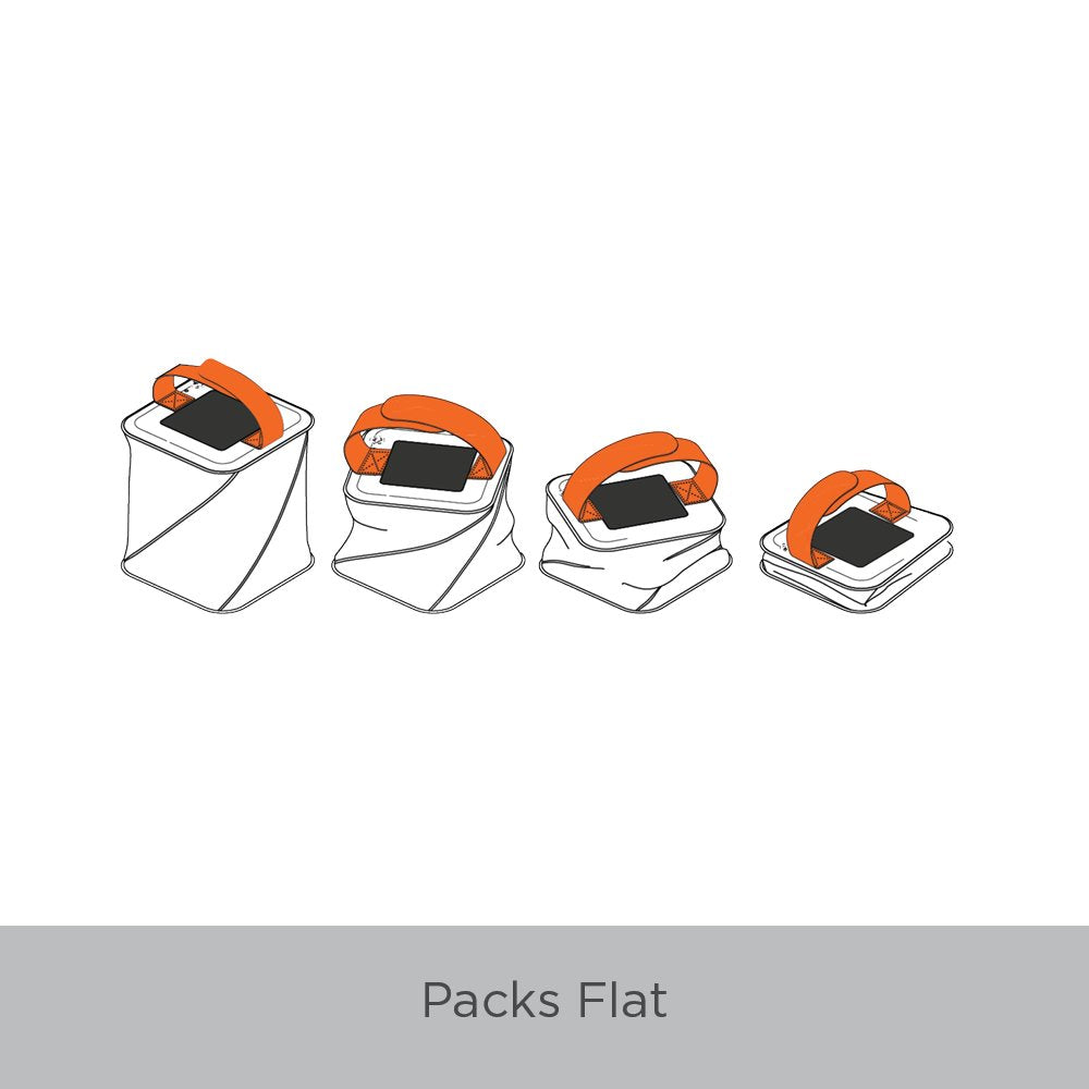 LuminAID PackLite Hero 2-in-1-Turbolader | Tragbares Solartelefon-Ladegerät & Laterne