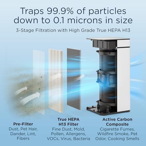 Medify MA-40 Luftreiniger mit echtem HEPA H13 Filter
