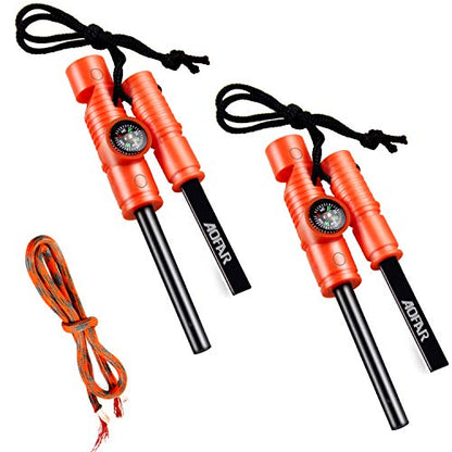 AOFAR Feuerstarter AF-381 Feuerstahl 5-in-1