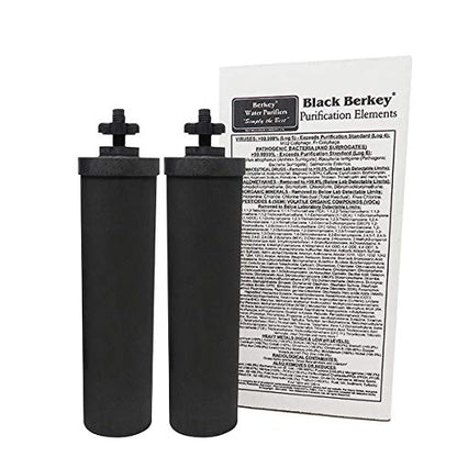 Berkey Authentic Black Berkey Elements - Berkey Wassersystem Ersatzfilter (Paket von 6)