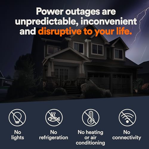 Generac 7228 18kW Air Cooled Guardian Series Home Standby Generator mit 200-Amp Transfer Switch