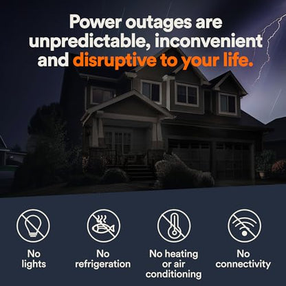 Generac 7228 18kW Air Cooled Guardian Series Home Standby Generator mit 200-Amp Transfer Switch