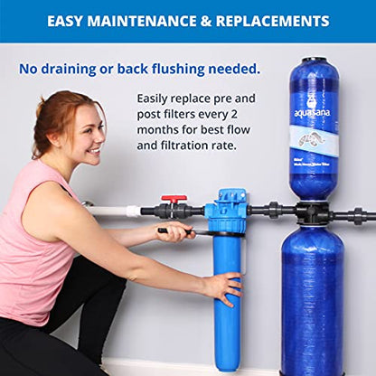 Aquasana EQ-1000 Ganzhaus-System-Wasserenthärter Alternative mit UV-Reiniger