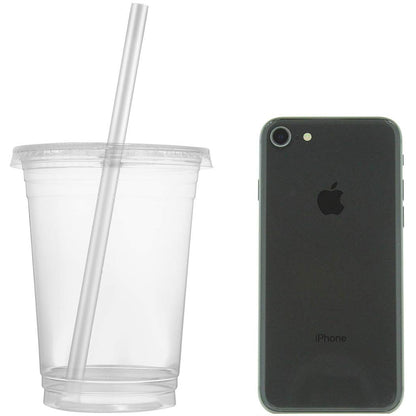 50 Count Eco Friendly Clear 454 g. PLA Cups mit Lids