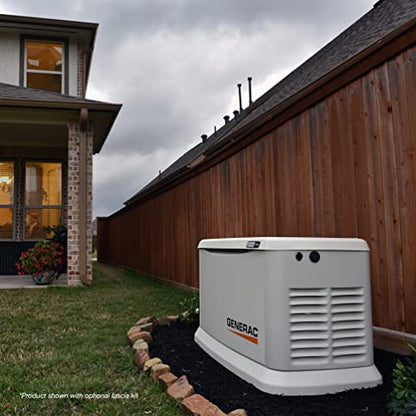 Generac 7228 18kW Air Cooled Guardian Series Home Standby Generator mit 200-Amp Transfer Switch