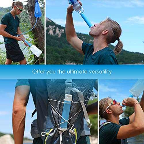 Wassertropfen-Schwerkraftfilter-Stroh - Portable Water Purifier