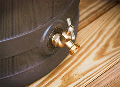 Gute Ideen RW40-OAK 40 - Gallon Rain Barrel