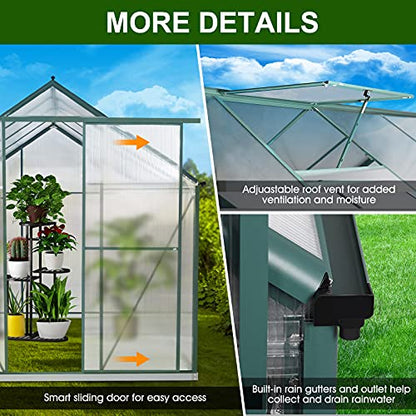 Juli Song Greenhouse, 6'x8'