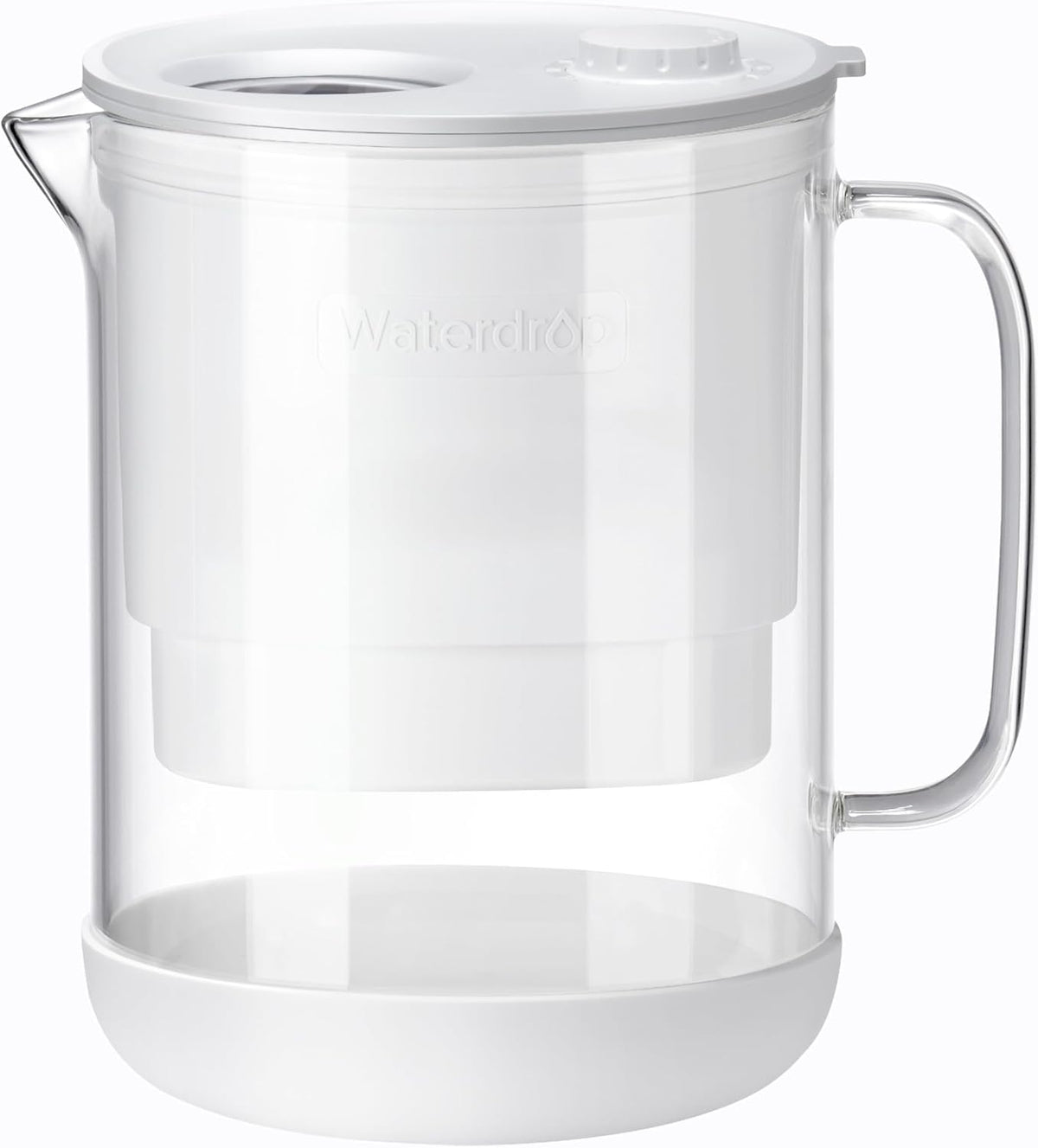 Wassertropfenglas-Wasserfilter-Pitcher