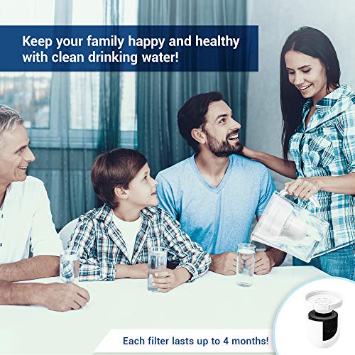Klar gefiltertTM Wasserfilter-Pitcher