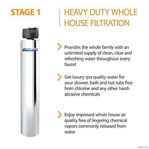 APEC Wassersysteme TO-SOLUTION-15 Ganzhaus-Wasserfilter