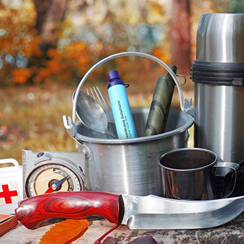 Membranlösungen Strohwasserfilter (Camo 4-Pack)