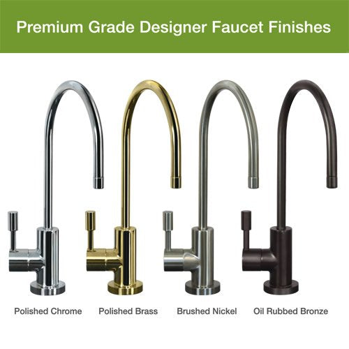 WaterChef® U9000 Premium Unterspülwasser-Filtrationssystem (gebürsteter Nickelhahn)