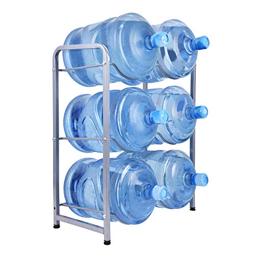 Ationgle 5 Gallonen Wasserkühler Jug Rack für 6 Flaschen