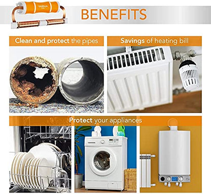 Yarna Capacitive Electronic Water Descaler System - Alternative Wasserenthärter