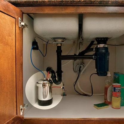 WaterChef® U9000 Premium Unterspülwasser-Filtrationssystem (gebürsteter Nickelhahn)