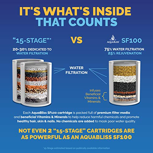 AquaBliss High Output Revitalisierender Duschfilter
