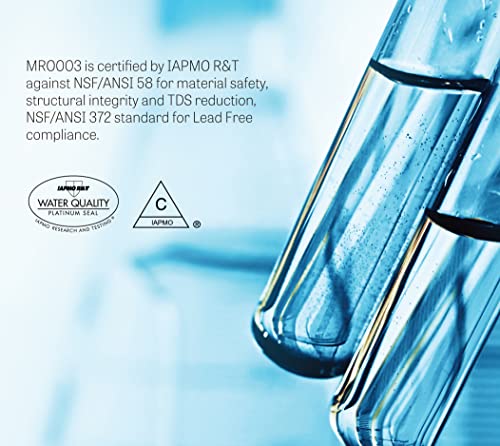 Umkehrosmose unter Sink Compact Tankless RO Wasserfiltersystem, Dual-Filter