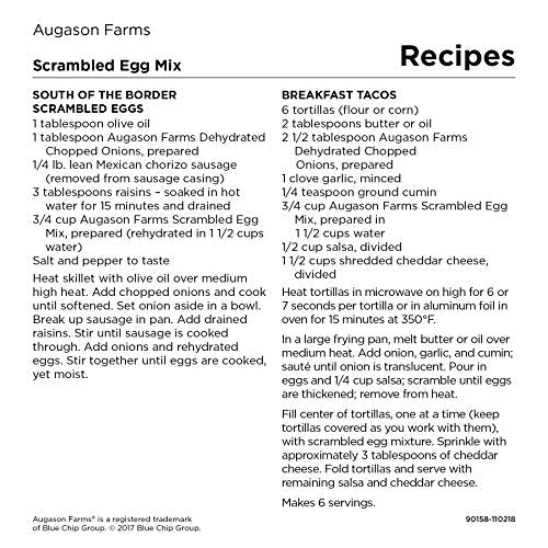 Augason Farms Scrambled Egg Mix 0,91 kg. 113 g.