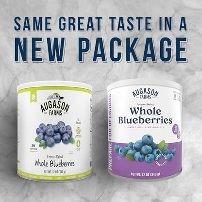 Augason Farms Einfrieren Getrocknete Ganze Blaubeeren 34 g Nr. 10 Can