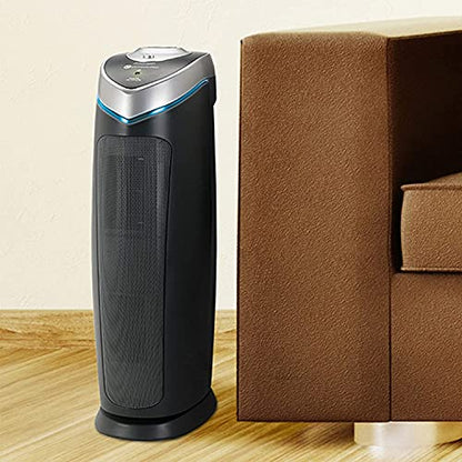 Germ Guardian True HEPA Filter Luftreiniger mit UV-Licht Sanitizer, beseitigt Keime, Filter Allergien, Pollen, Rauch, Staub Haustier Dander, Schimmelgeruch, Ruhiger 22 Zoll 4-in-1 Luftreiniger für zu Hause AC4825E