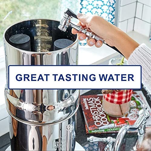 Wadoy Wasserfilter Kompatibel mit Berkey Wasserfilter System Black Element Cartridge (Paket von 4)