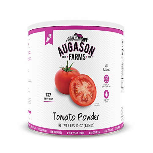 Augason Farms Tomatenpulver Notfall Lebensmittel Lagerung 1,36 kg 283 g