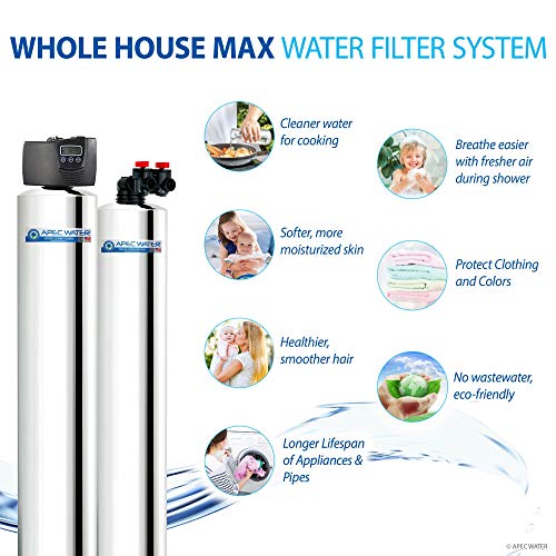 APEC Wassersysteme WH-LÖSUNG-MAX15 Ganzhaus-Wasserfilter