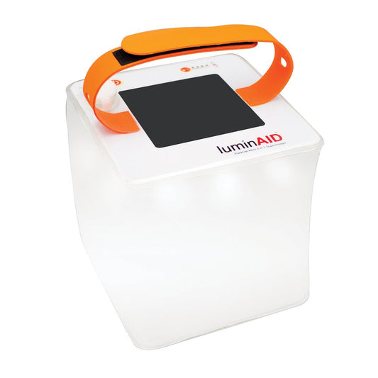 LuminAID PackLite Hero 2-in-1-Turbolader | Tragbares Solartelefon-Ladegerät & Laterne