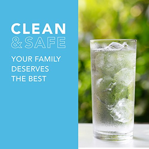 Deutlich gefilterter Wasserfilter-Pitcher + 3 Ersatzfilter Combo