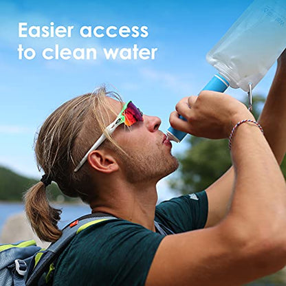 Wassertropfen-Schwerkraftfilter-Stroh - Portable Water Purifier