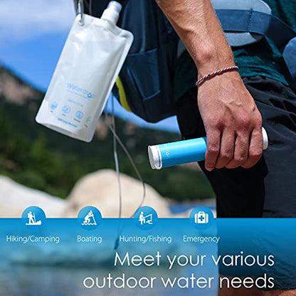 Wassertropfen-Schwerkraftfilter-Stroh - Portable Water Purifier