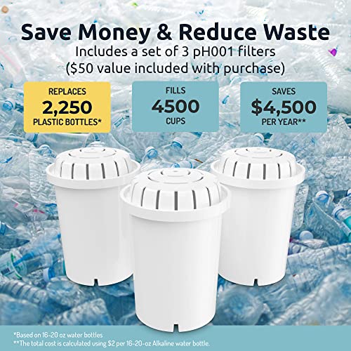 Belebtes Wasser Alkalische Wasserfilter Dispenser