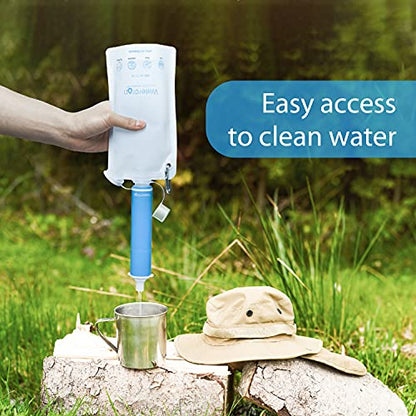 Wassertropfen-Schwerkraftfilter-Stroh - Portable Water Purifier