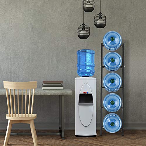 Nandae Water Cooler Jug Rack, 5-Tier Heavy Duty Water Bottle Holder (Deutsche Ausgabe)