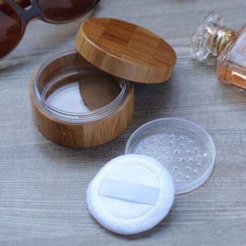 Umweltfreundliches Bambus-Komödien-Make-up-Gar - 1Pcs 28 g / 30ml Leeres Nachfüllbares