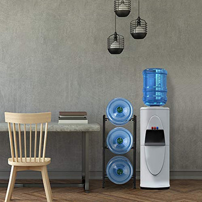 Nandae Water Cooler Jug Rack, 3-Tier Heavy Duty Water Bottle Storage Rack (Deutsche Ausgabe)