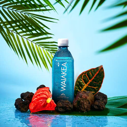 Waiakea Hawaiian Volcanic Water 330ml 24-Pack
