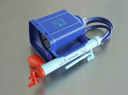 LifeStraw Familie 1.0 Tragbarer Schwerkraft-Wasserreiniger für Notfallvorsorge und Camping