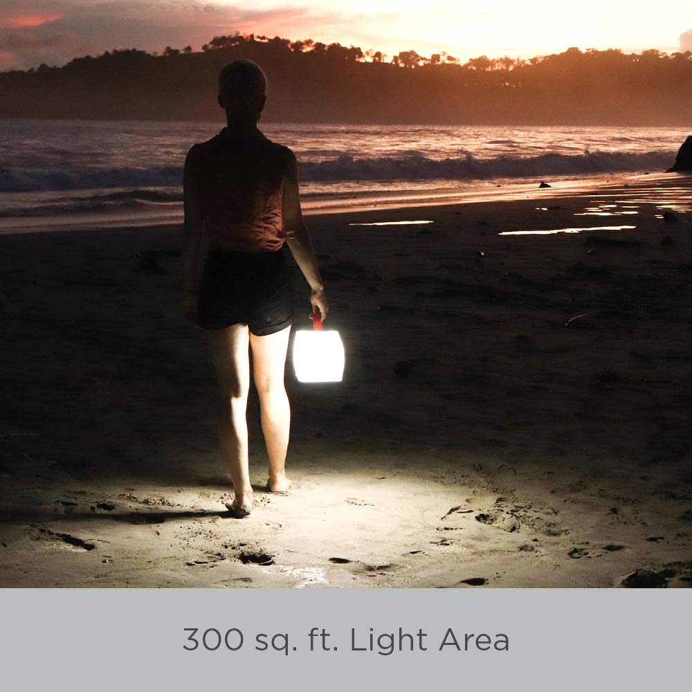 LuminAID PackLite Hero 2-in-1-Turbolader | Tragbares Solartelefon-Ladegerät & Laterne