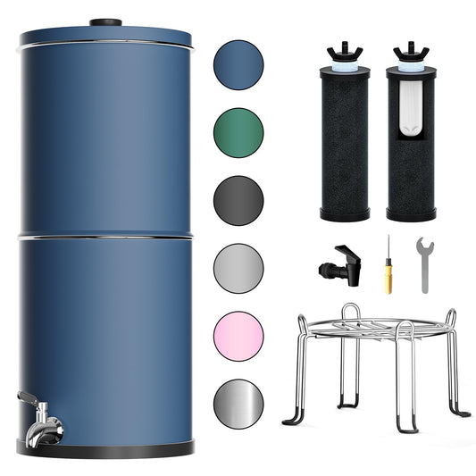 Purewell 3-Stufe 0,01μm Ultra-Filtration Gravitationswasserfiltersystem