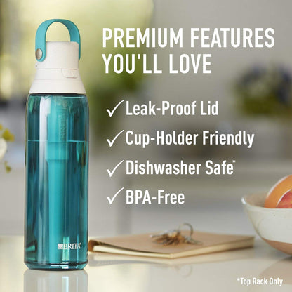 Brita Premium Wasserfilterflaschen, Meerglas